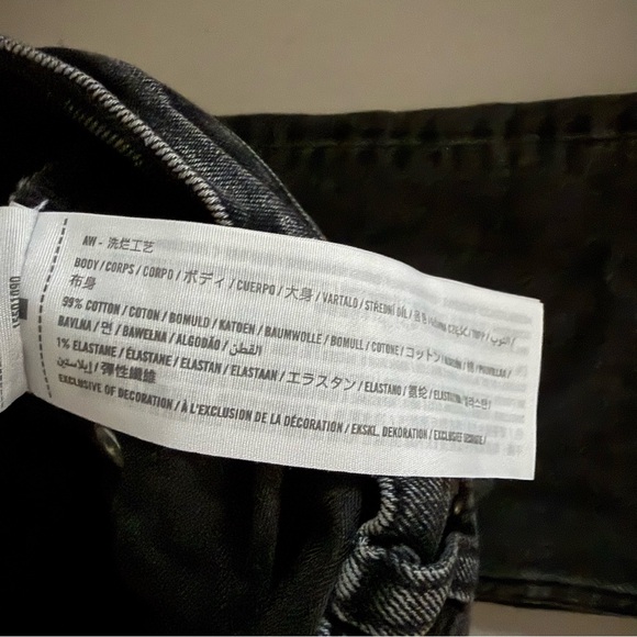 ABERCROMBIE The 90s Slim Straight Ultra High Rise Stretch Jeans Women’s Size 27 - Picture 6 of 9